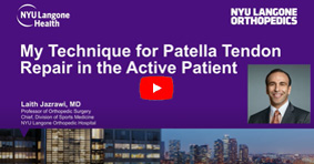 Primary Patella Tendon Repair in the Active Patient
